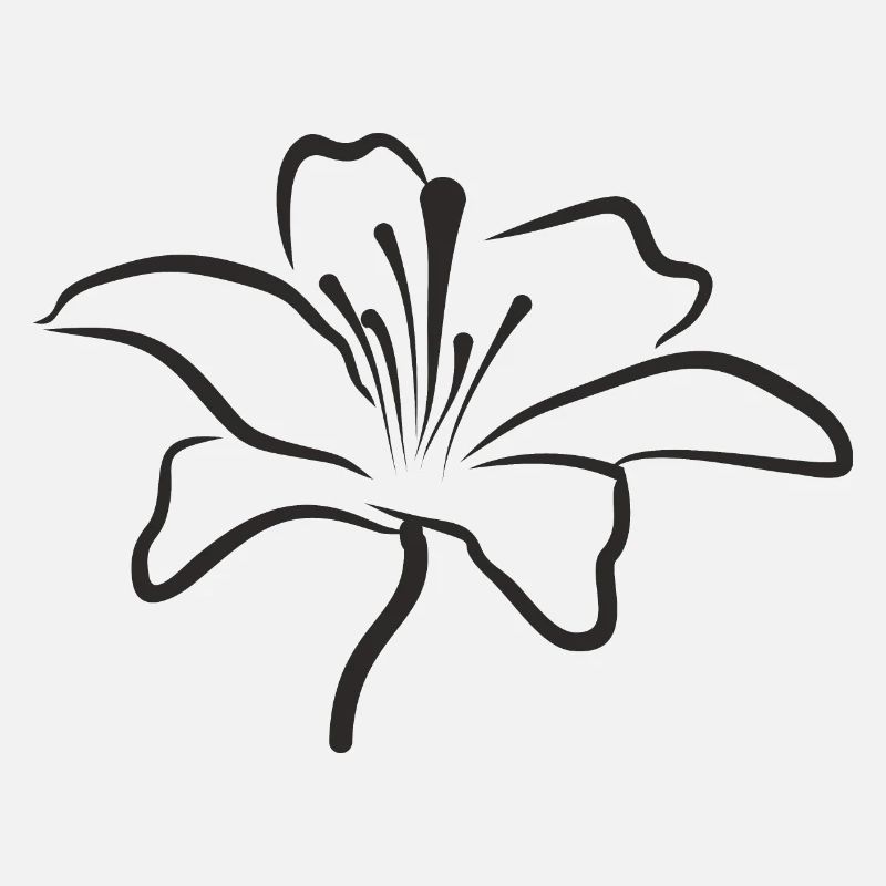 Bloomyvitae - Blüte - schwarz
