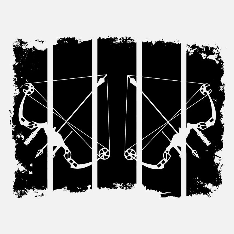 Archery Composite Bow Retro Stripes