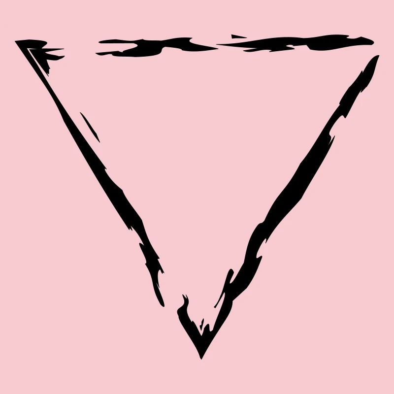 cadre triangle bordure décorative cool design sty