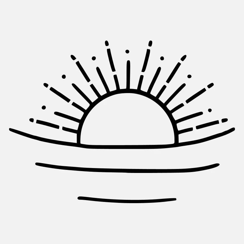 relaxed sun