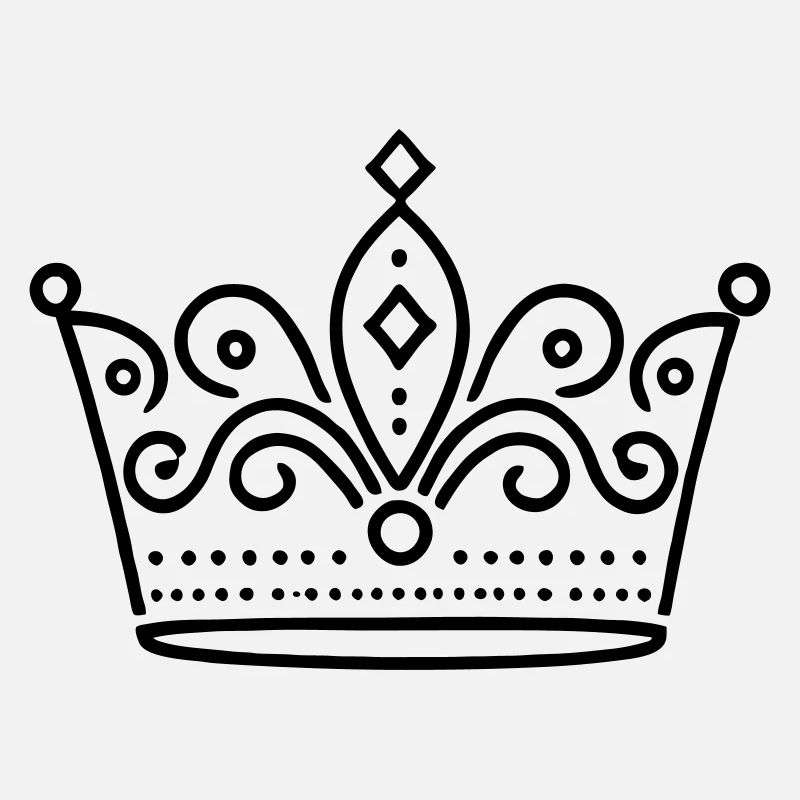 Queen/King Crown Customizable