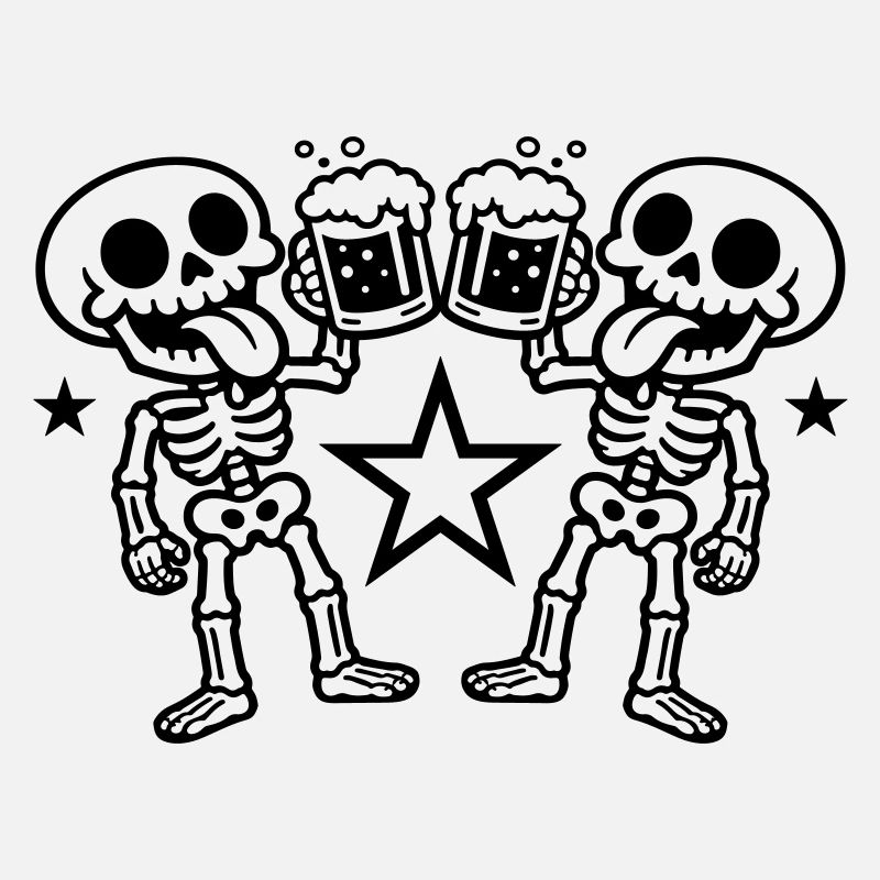 Skelett Bier Prost