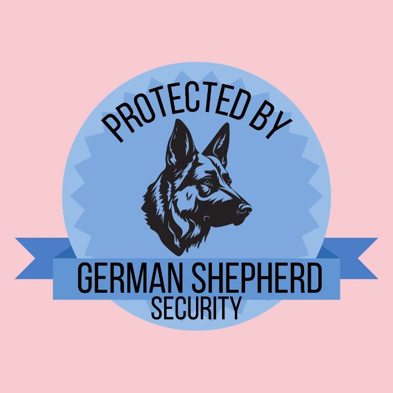 Protected By German Shepherd Security