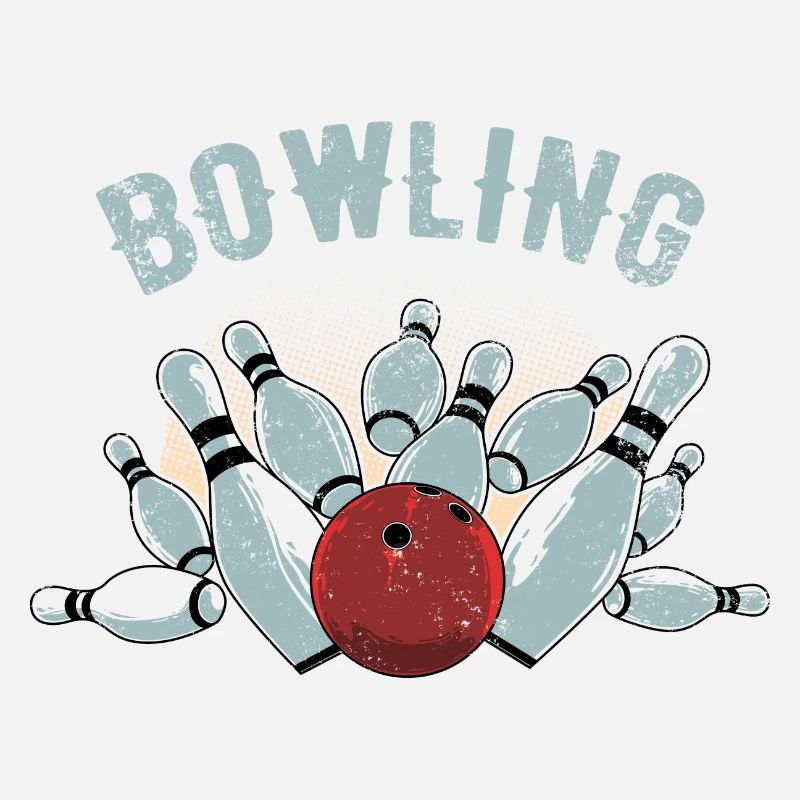 Bowling Strike Sketch