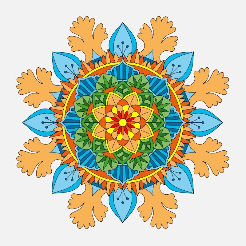 Fleurs Mandala