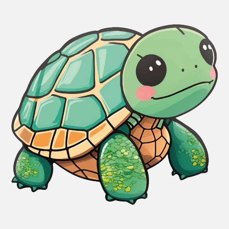 Totally cute turtle