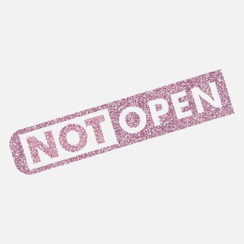 Modern Retro Not Open