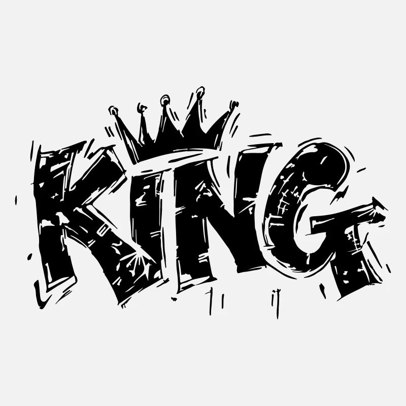 King Graffiti Lettering
