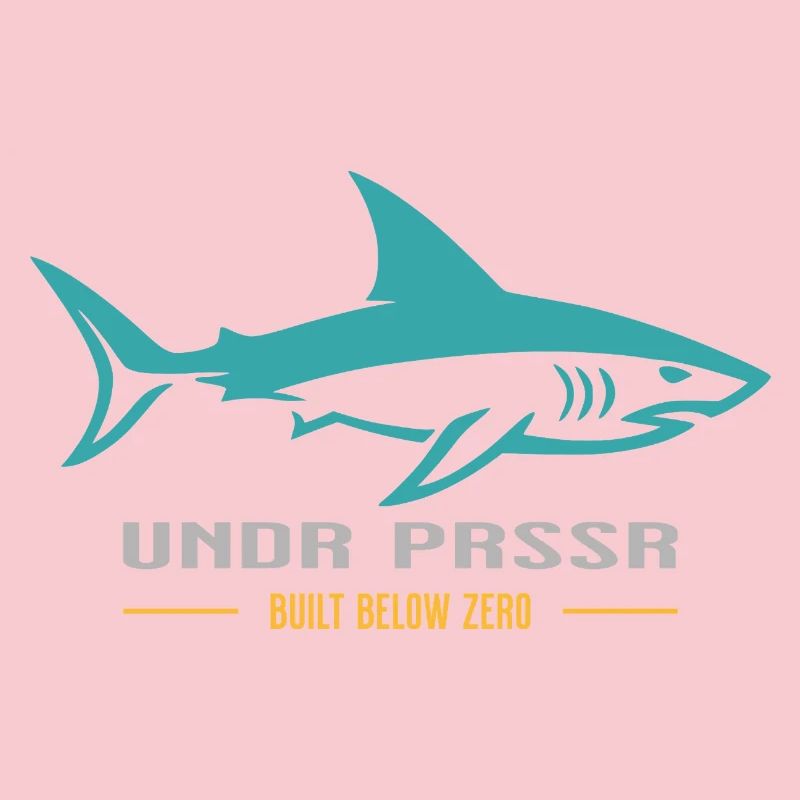 Requin UNDR PRSSR Plongeur Plongeur Construit en dessous de zéro