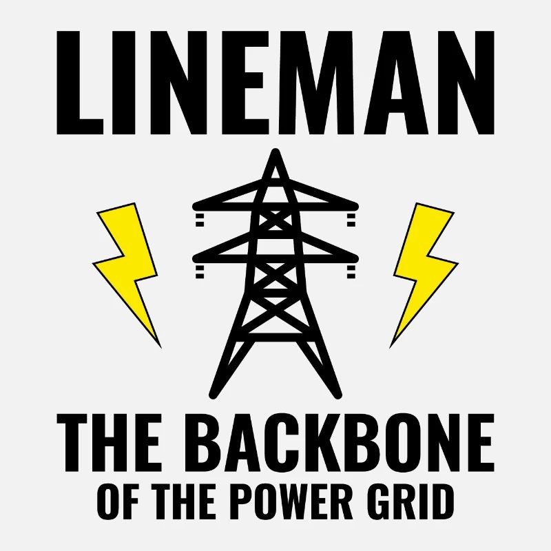 Lineman Backbone Power Grid Electricity Utility