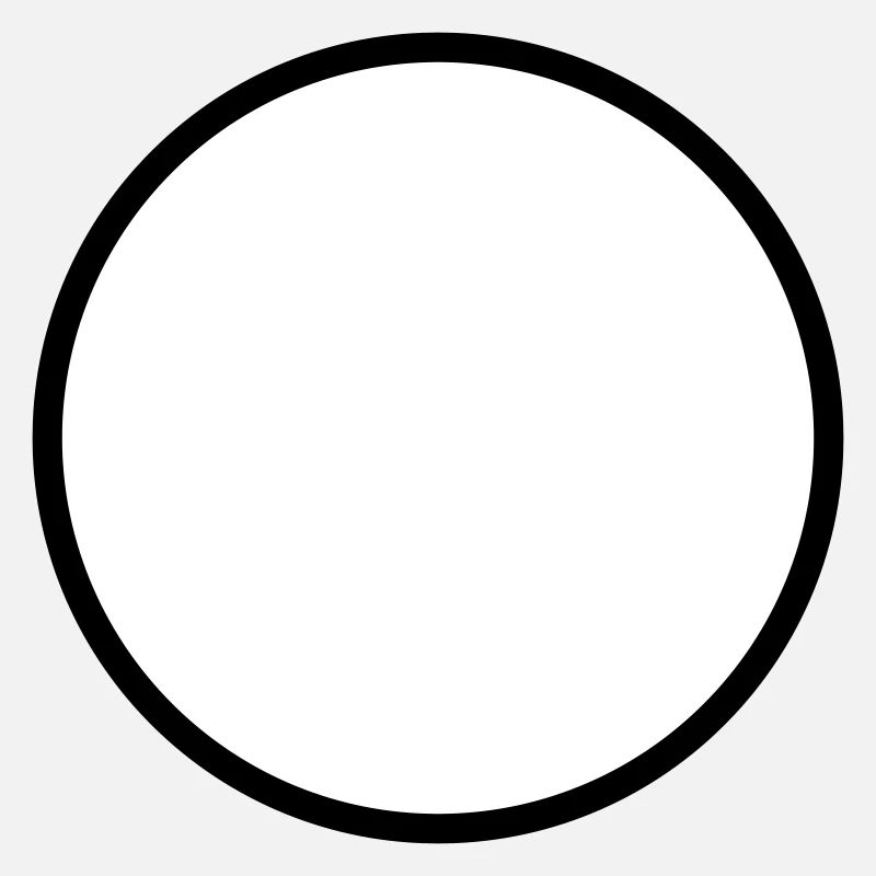 Circle Symbol Blank