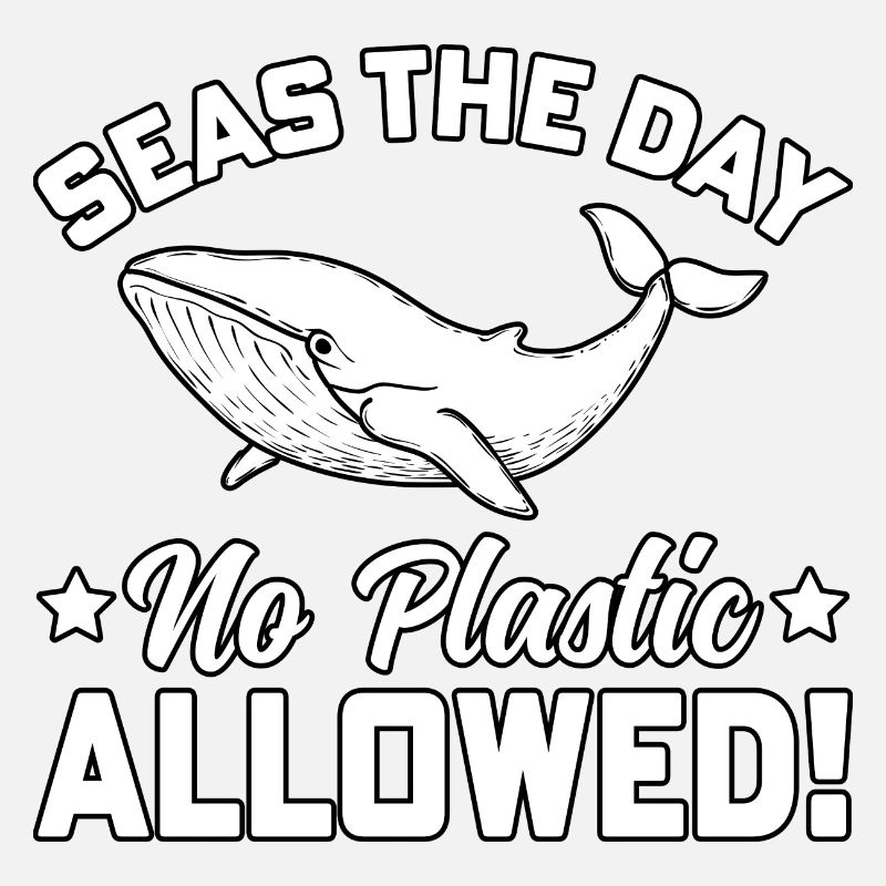 Seas the day no plastic allowed