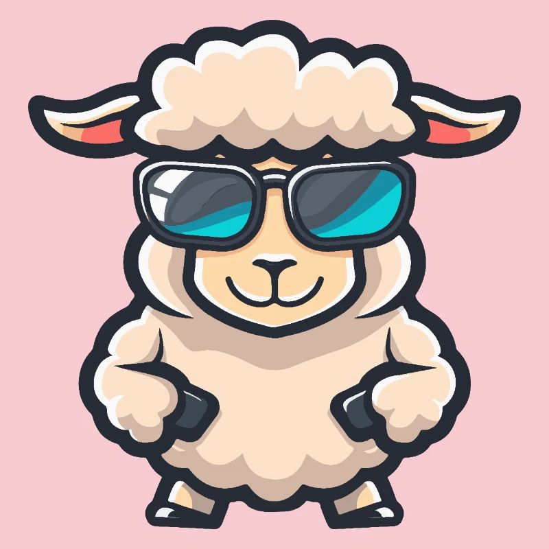 Sheep Cool Comic