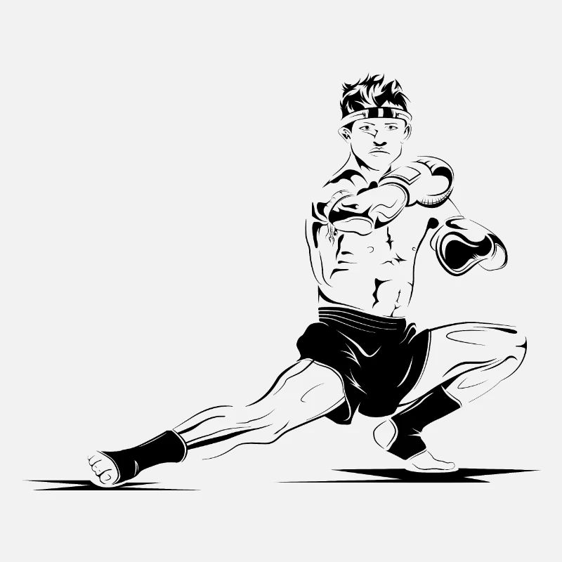 combat de muay thai