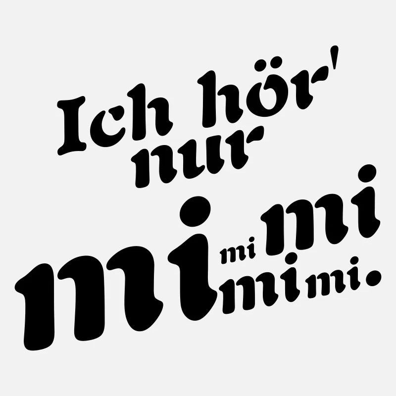 I only hear Mimi!