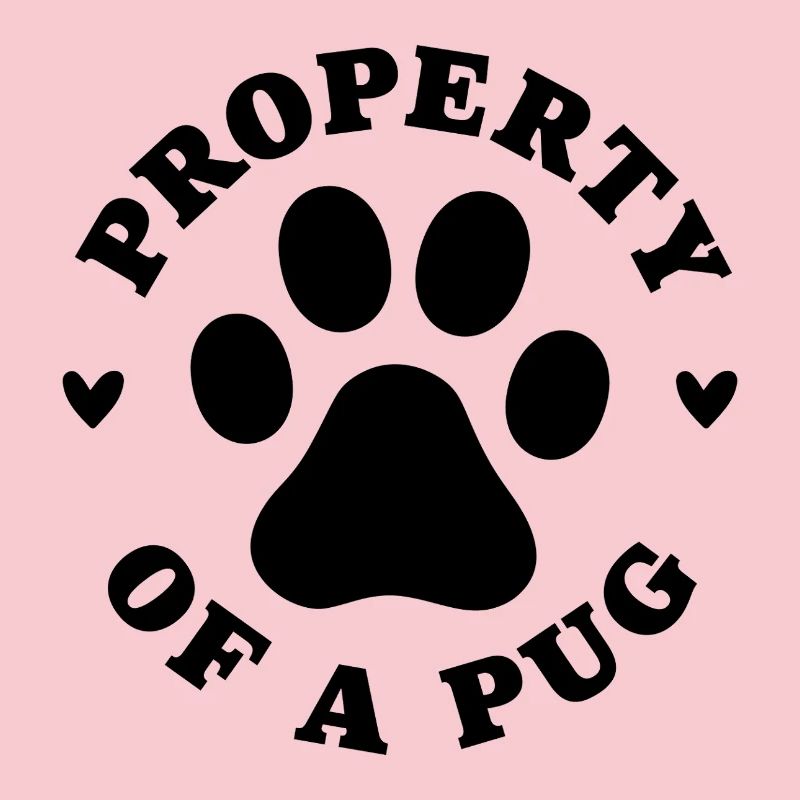 Eigentum eines Mops