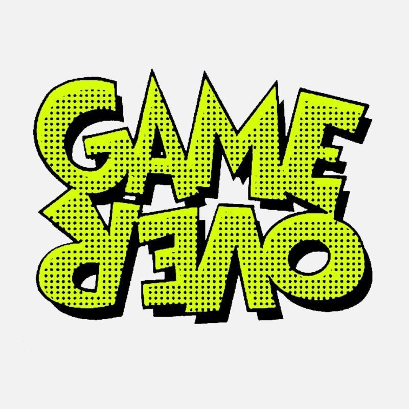 Game Over Retro Pixel Design