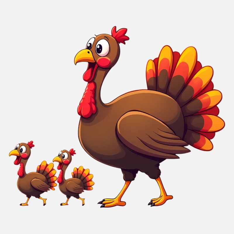 Bébé dinde de Thanksgiving