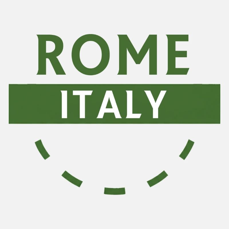 Emblème vert de Rome Italia