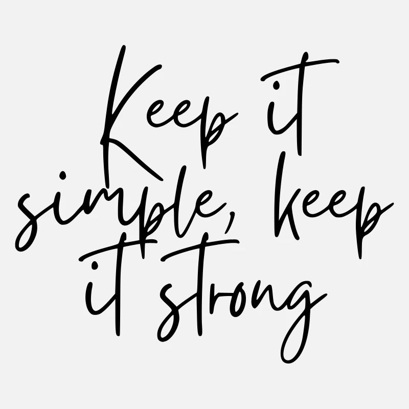 Reste simple, reste fort