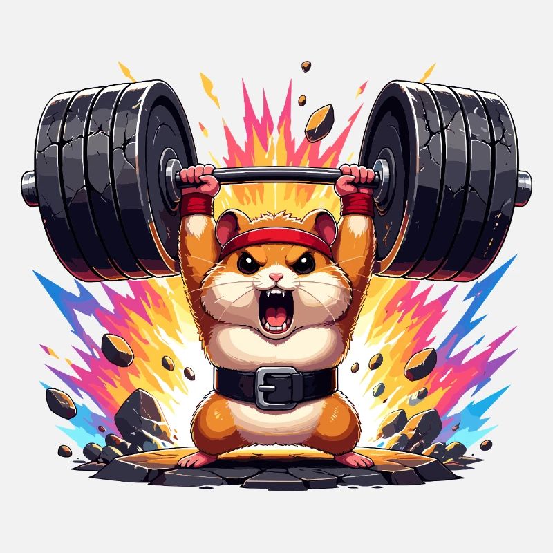 Strength hamster in strength training