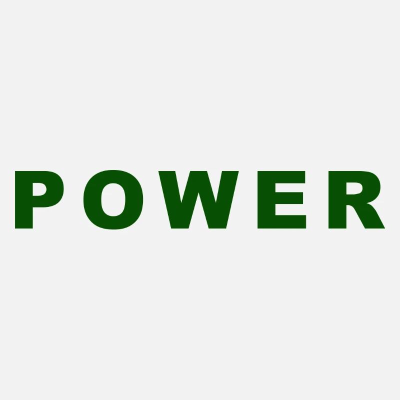 Conception de texte audacieuse Green Power