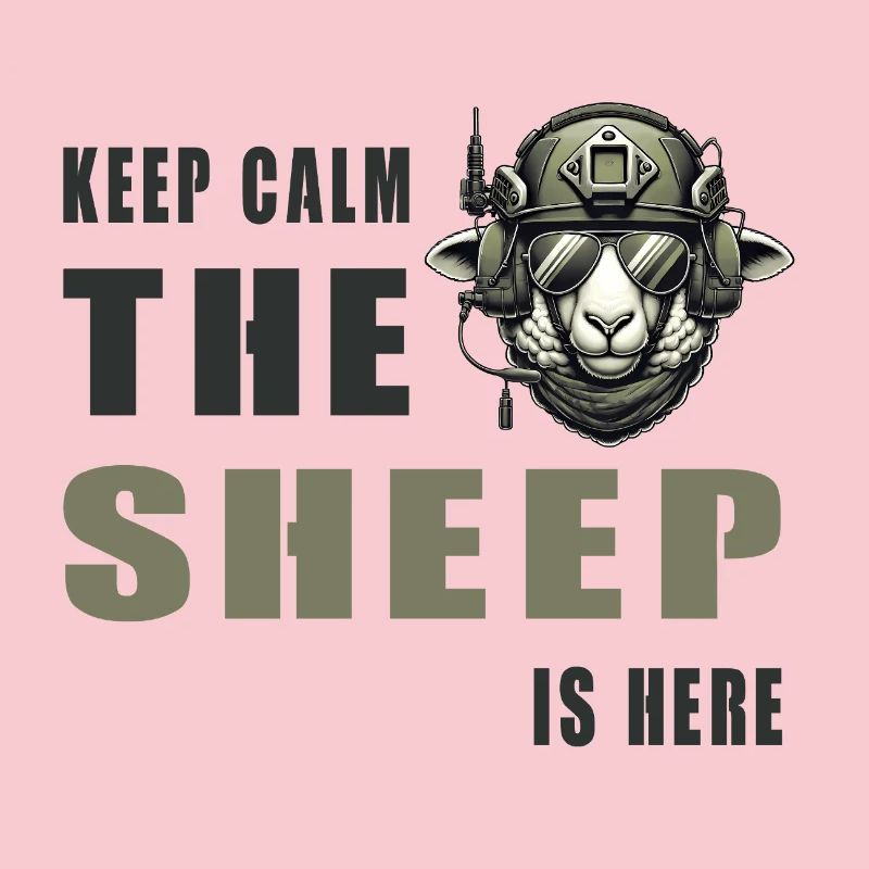 Sheep – Keep Calm Design