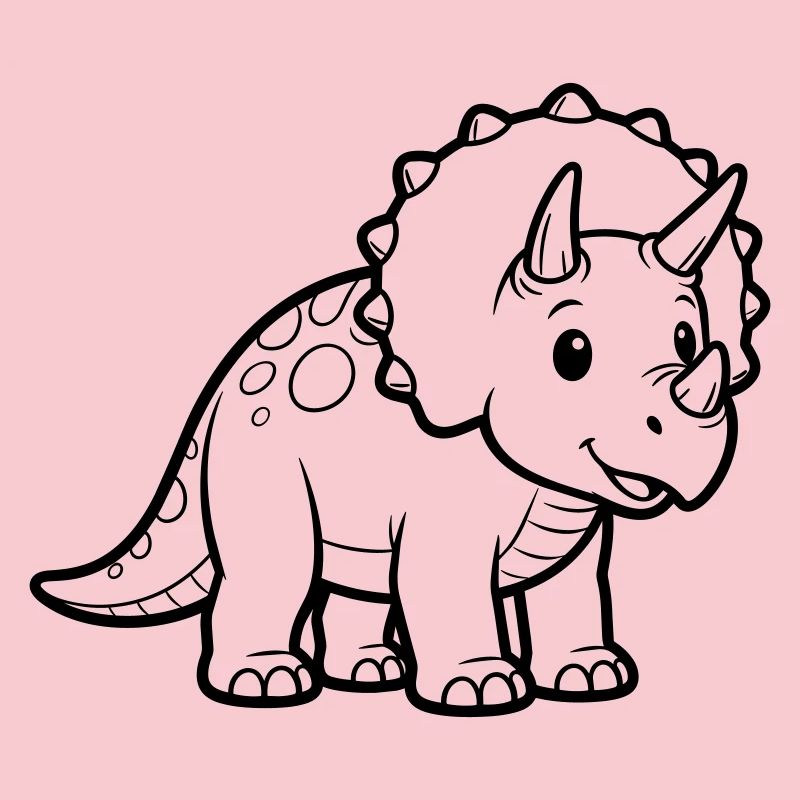Bébé Tricératops