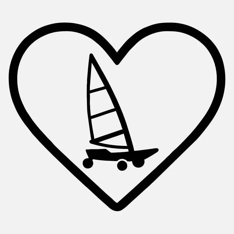 Cuore Carro A Vela – Passione Vento