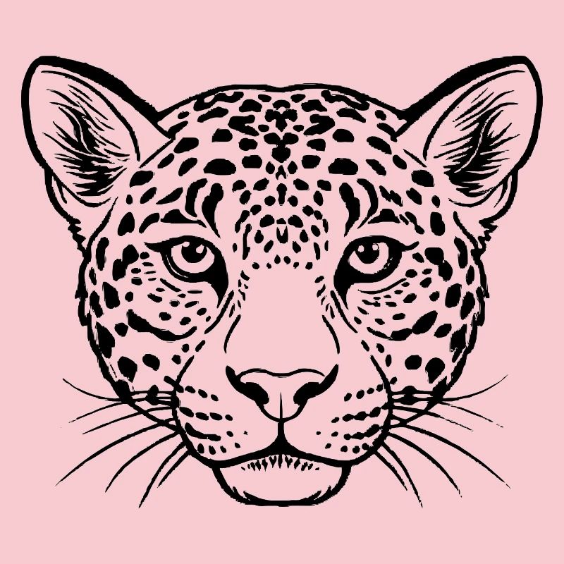 Leopard face
