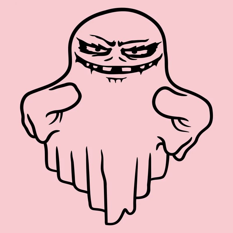Floating Monster Ghost Comic