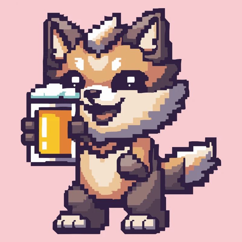 Wolf Pixel Beer