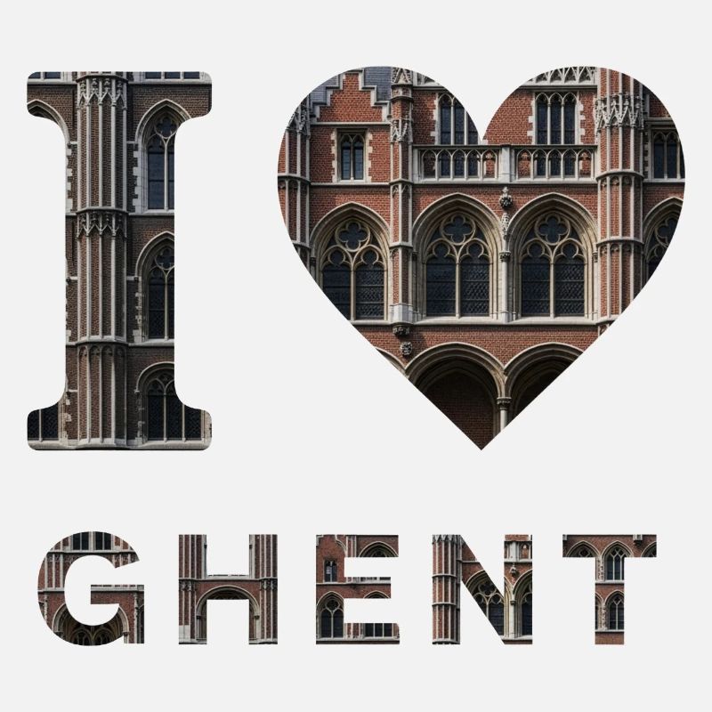 J’adore Gand – Design architectural gothique