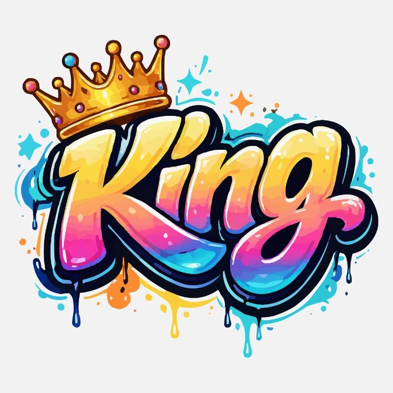Roi royal du graffiti