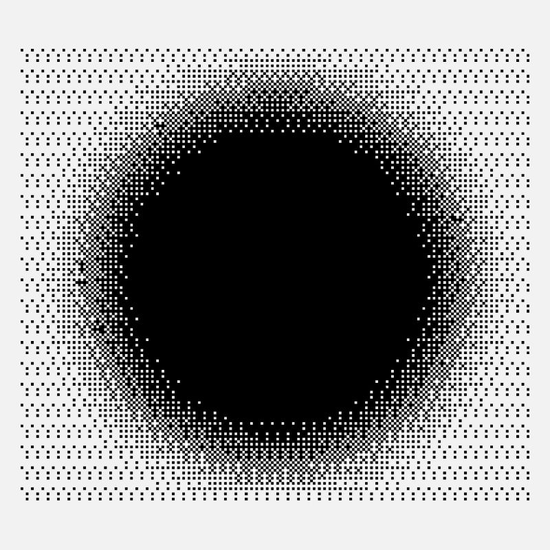 Design des points de soleil noirs
