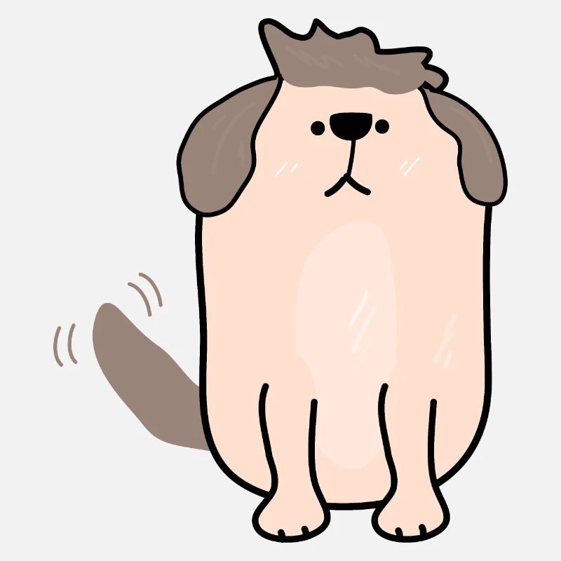 Charmant chiot de compagnie