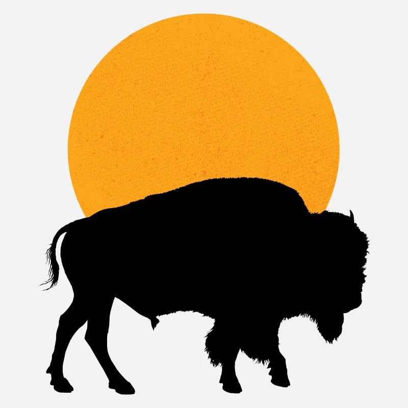Bison silhouette