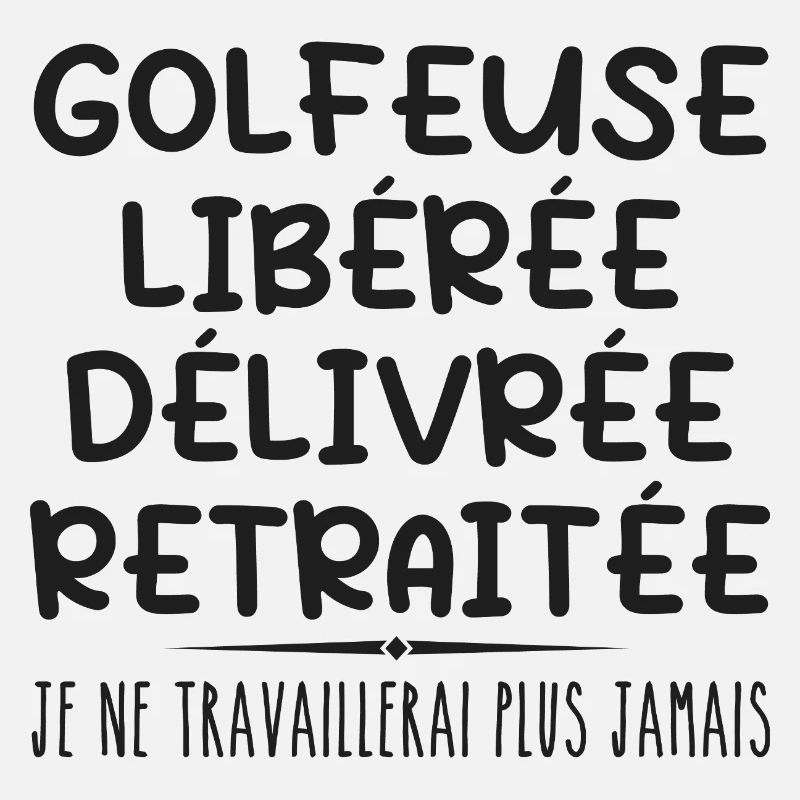 Golfeuse célèbre sa retraite avec humour cadeau