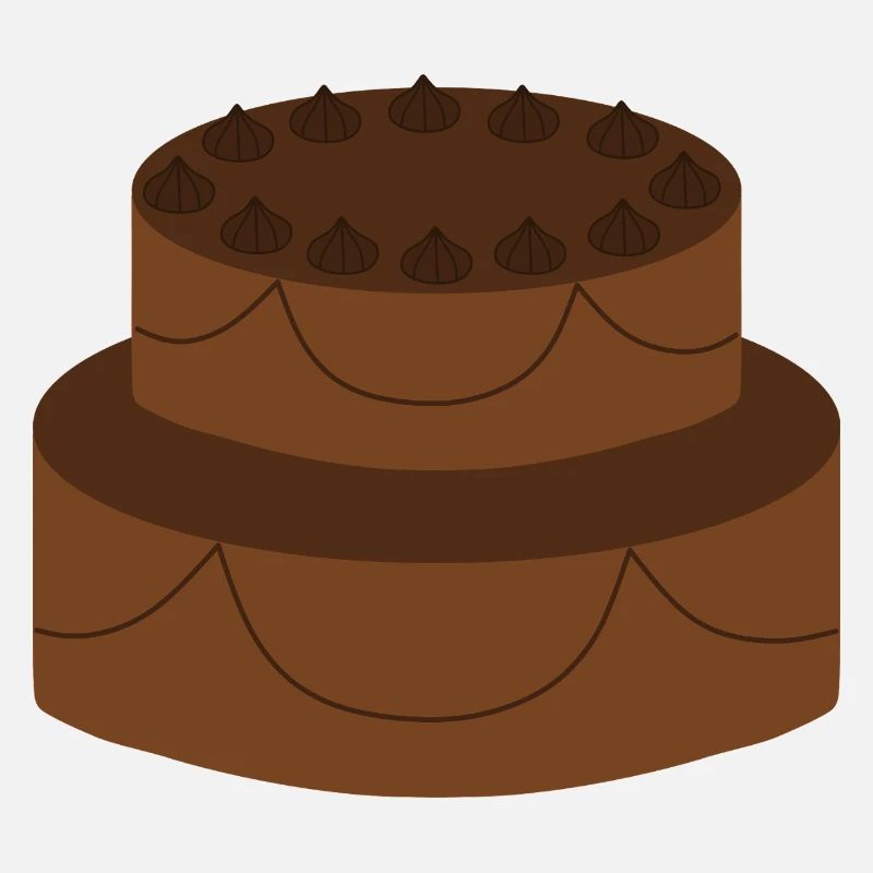 Two-Tier Chocolate Cake