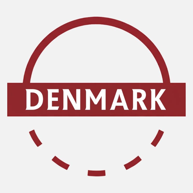 Danish Arc Emblem DENMARK Logo