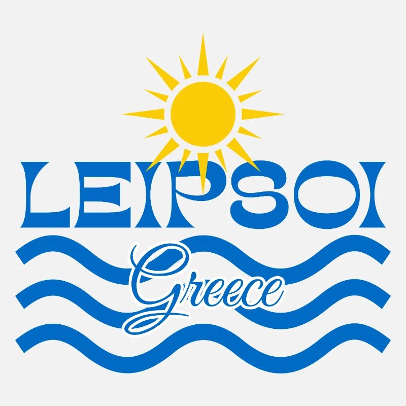 Leipsoi Grèce Vagues de mer Soleil