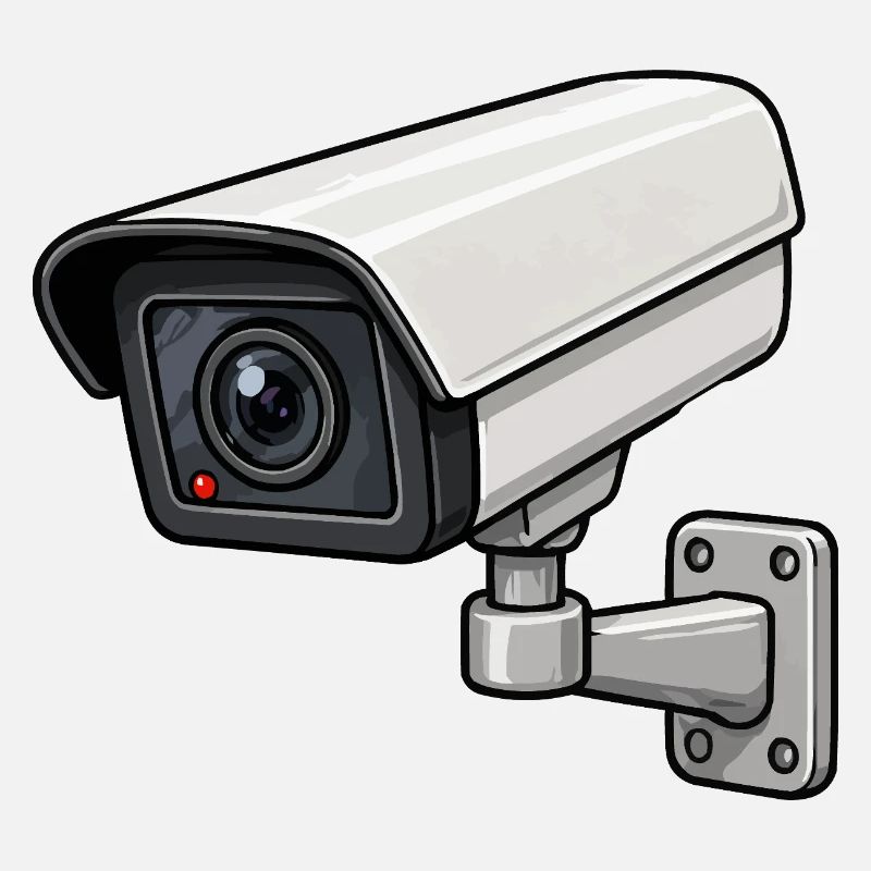 Security Camera Illustration