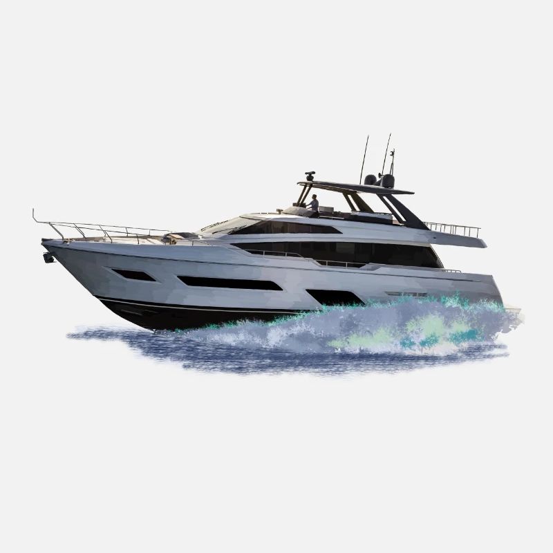 bateau à moteur