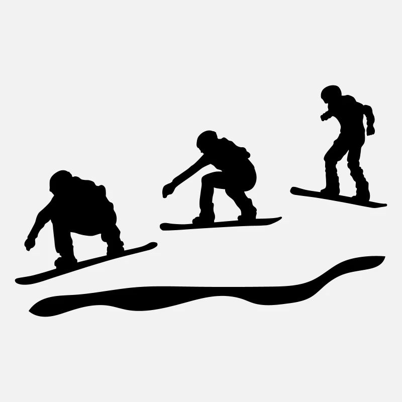 Snowboard racing