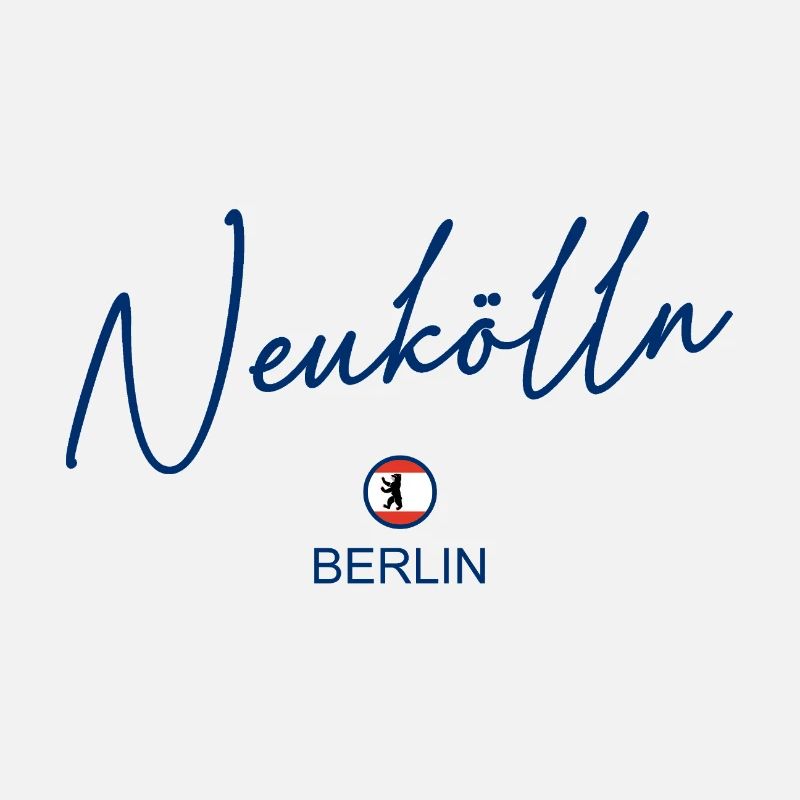 Neukölln - Berlin Flagge - Berliner Bär