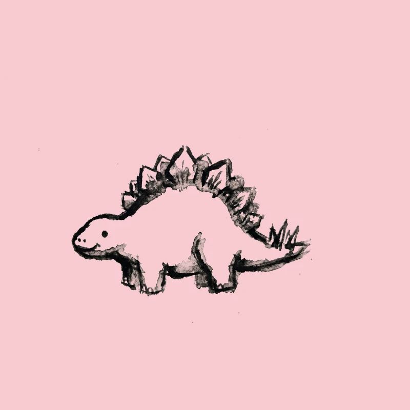 Friendly Stegosaurus
