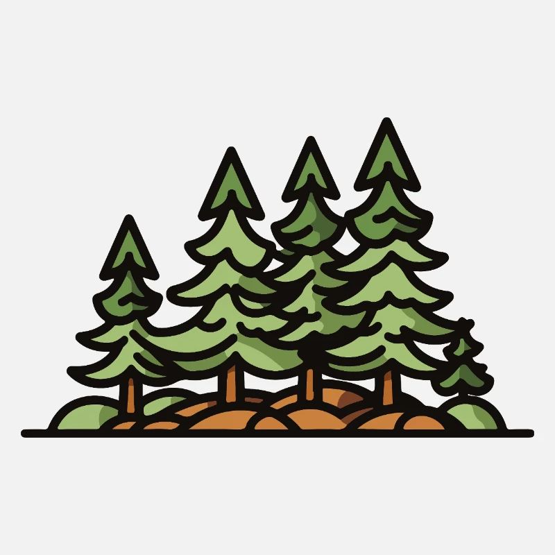 Wald Bäume