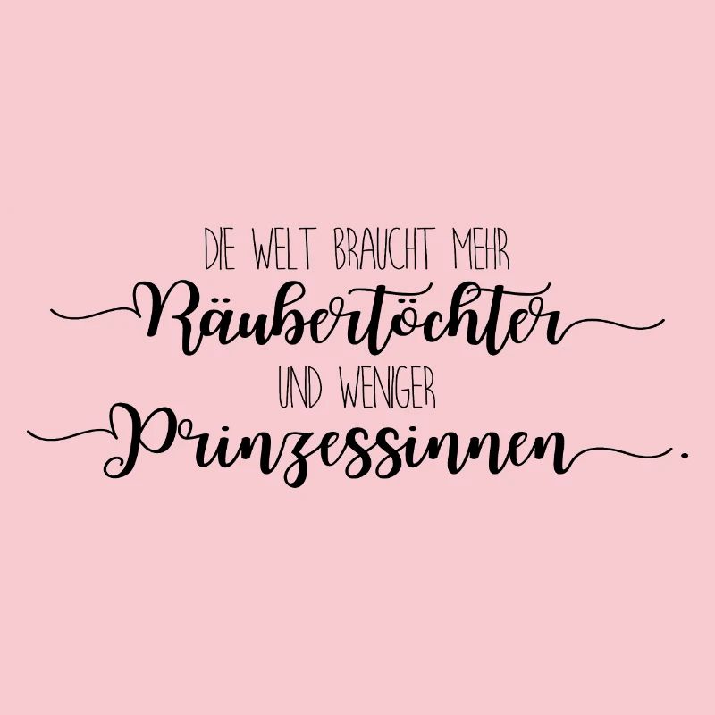 Räubertochter oder Prinzessin - schwarz
