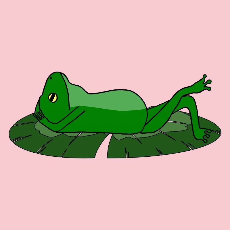 Frog Toad Chill Toad