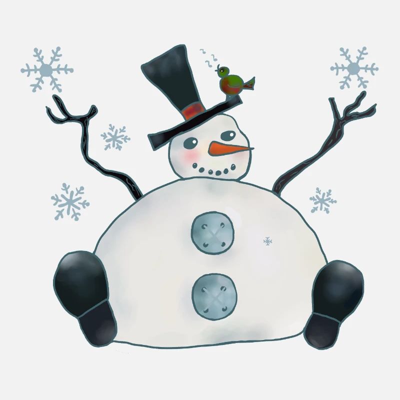 Dicker Schneemann